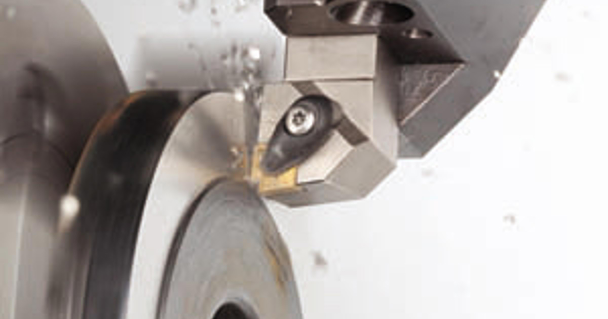 Cast iron carbide turning insert
